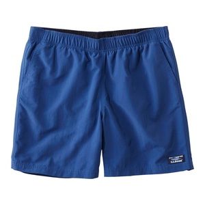 L.L. Bean Classic Supplex Sport Shorts 6’’ Cobalt